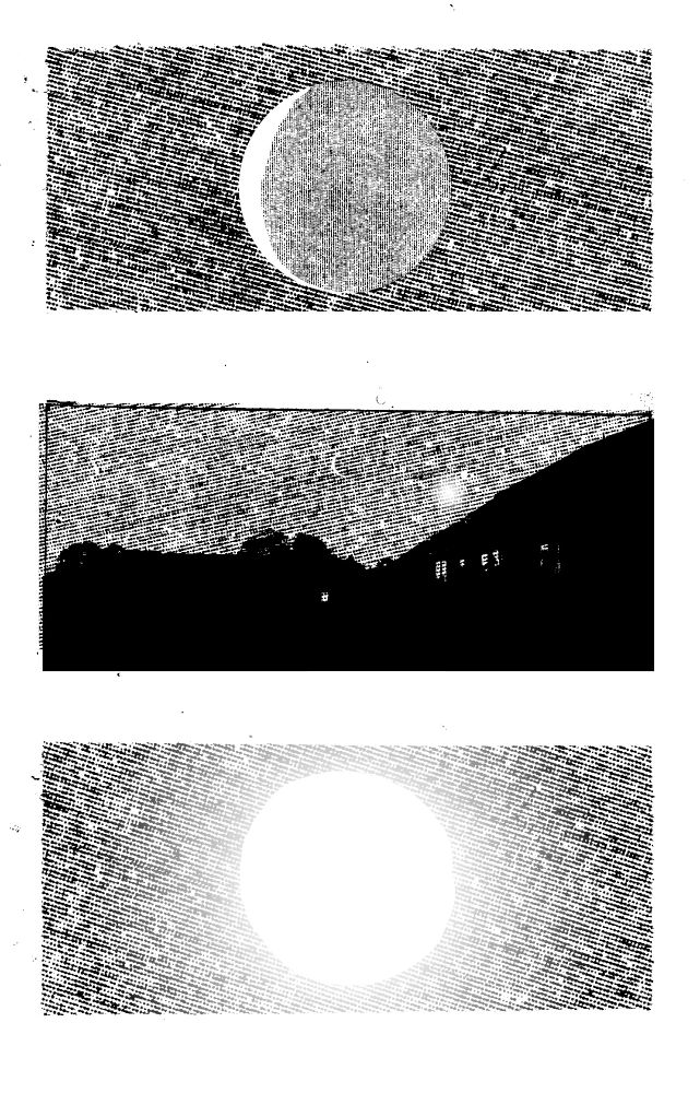 small hours
big time 

half 3 - a sliver of moon with earthshine
over re brick cul de sac of midlands town 

and that's Venus right there 
rolling up the angle of houses