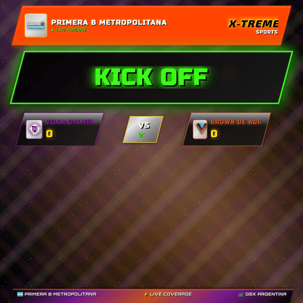 ⚽ KICKOFF — Villa Dalmine 0–0 Brown DE Adrogue. Primera B Metropolitana

#villadalmine #browndeadrogue