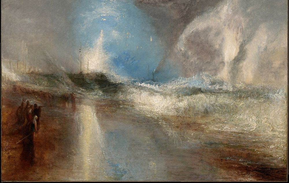 Text source: http://www.john-keats.com/briefe/shelley270720.htm
Image source (detail): https://commons.m.wikimedia.org/wiki/File:J.M.W._Turner%27s_Rockets_and_Blue_Lights_(Close_at_Hand)_to_Warn_Steamboats_of_Shoal_Water.jpg#mw-jump-to-license