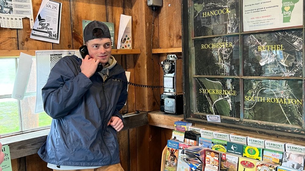 In a rural Vermont county, spotty cellphone coverage is the norm. But a local tinkerer is using old technology to help his community stay connected free of charge.