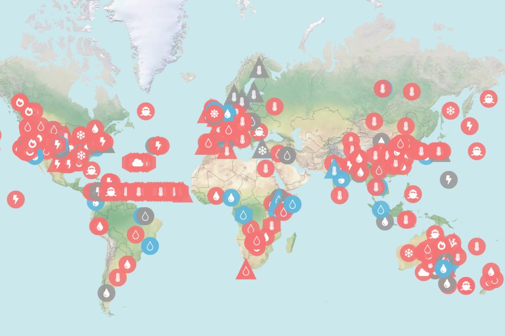 Mapped: How climate change affects extreme weather around the world