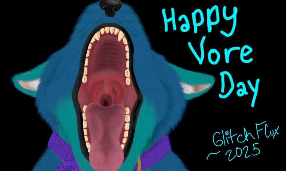 No drool, no tools, just a wolf showing off his maw, teeth, and deeper. Where did all those things go? Might be worth checking in there for them, or things he may have stolen from you.