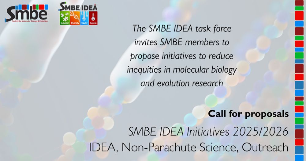 Call for proposals - SMBE IDEA 2026