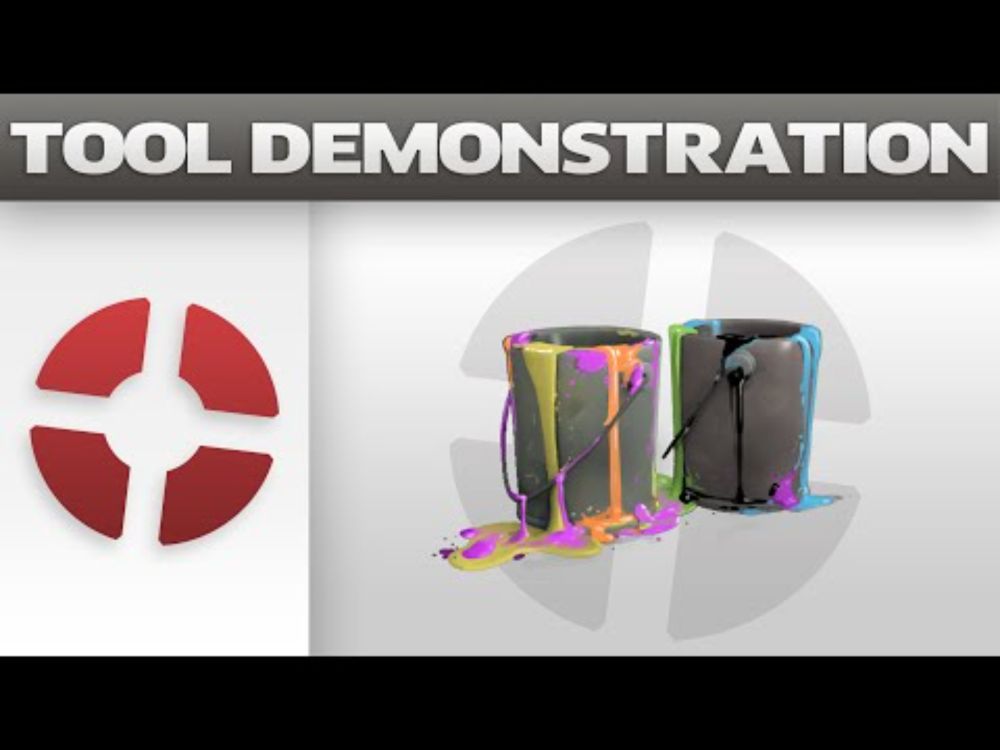 Tool Demonstration: Mann Co. Painting Set