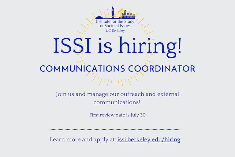 The ISSI logo and the same text that is in the post