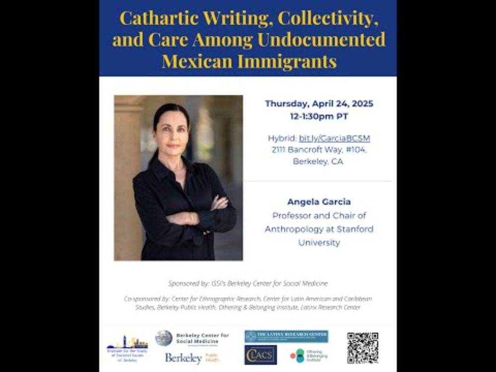 Angela Garcia: "Writing, Collectivity, and Care Among Undocumented Mexican Immigrants"