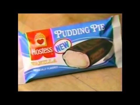 Old 80's Commercial - Hostess Pudding Pies