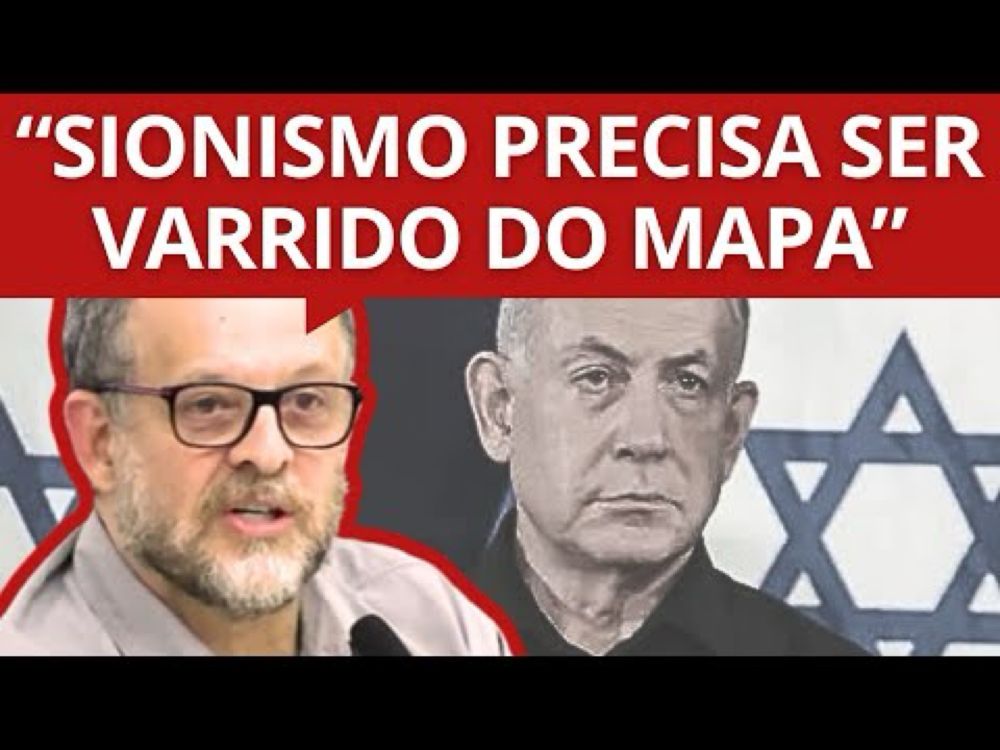 Regime sionista tem que DESAPARECER - Breno Altman