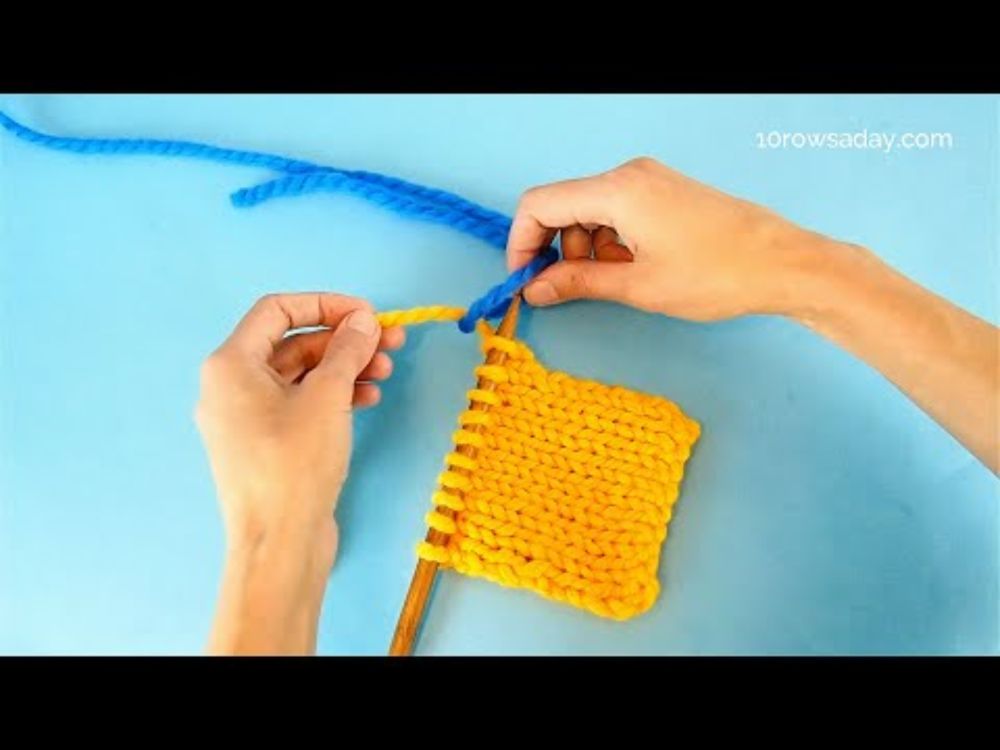 How to Add a New Ball of Yarn - Five Ways