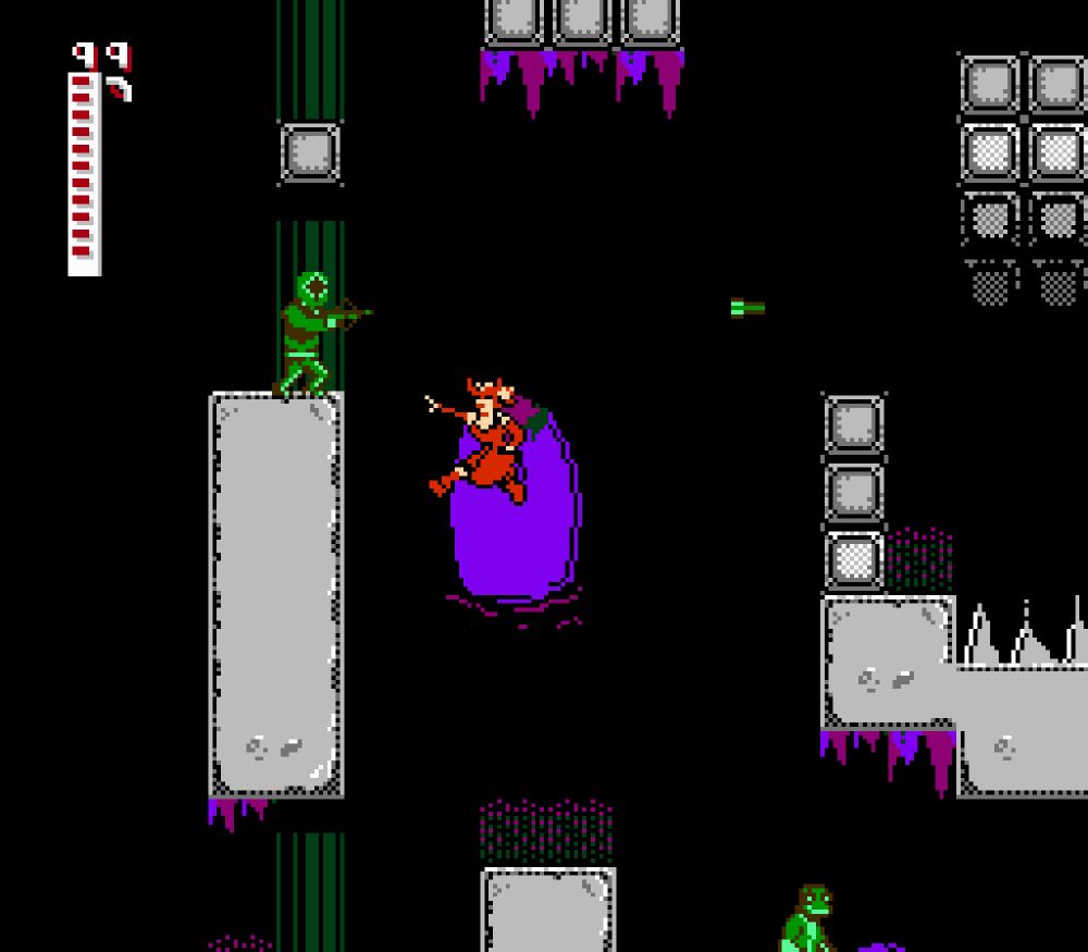 Screenshot from The Storied Sword (NES, 2024)