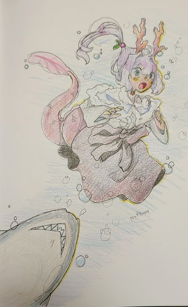 Oh noes, it's a shark 🦈