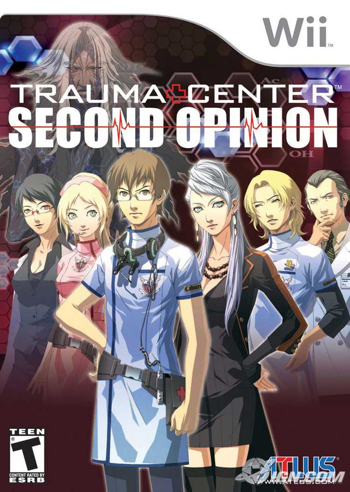 Trauma center second opinion box art