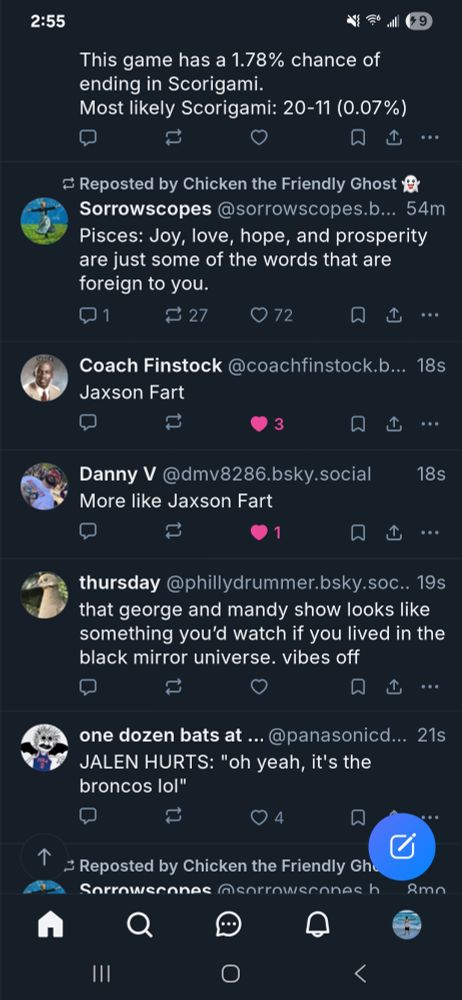 A screenshot of two of America's greatest thinkers simultaneously skeeting Jaxson Fart.