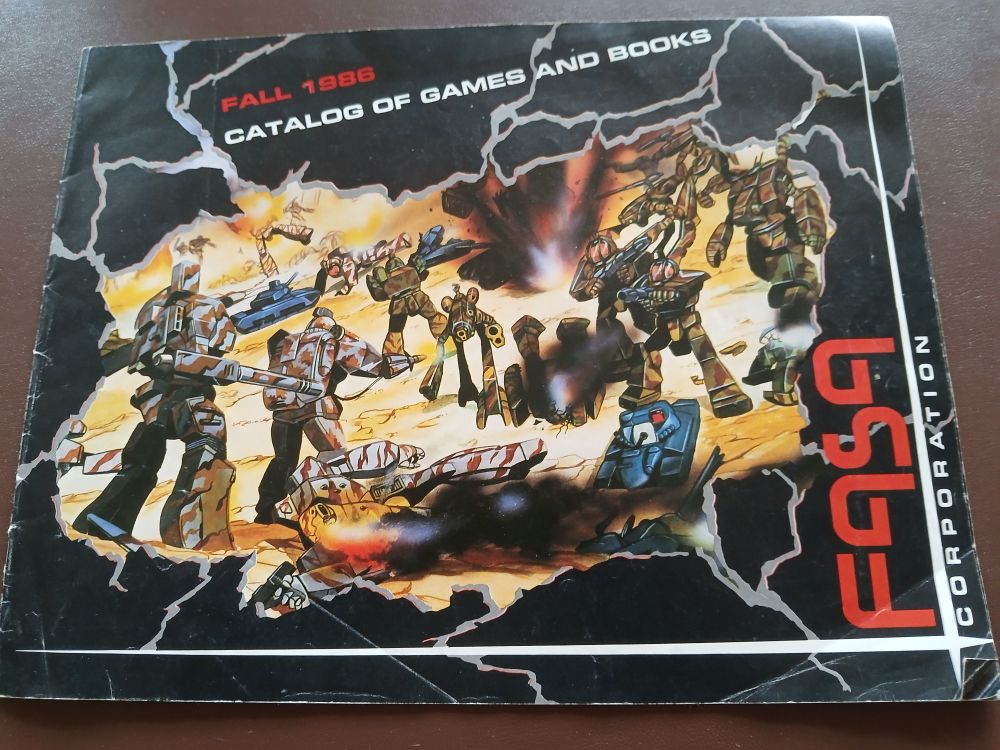 1986 Faga catalogue showing a load of Macross and Dougram designs 