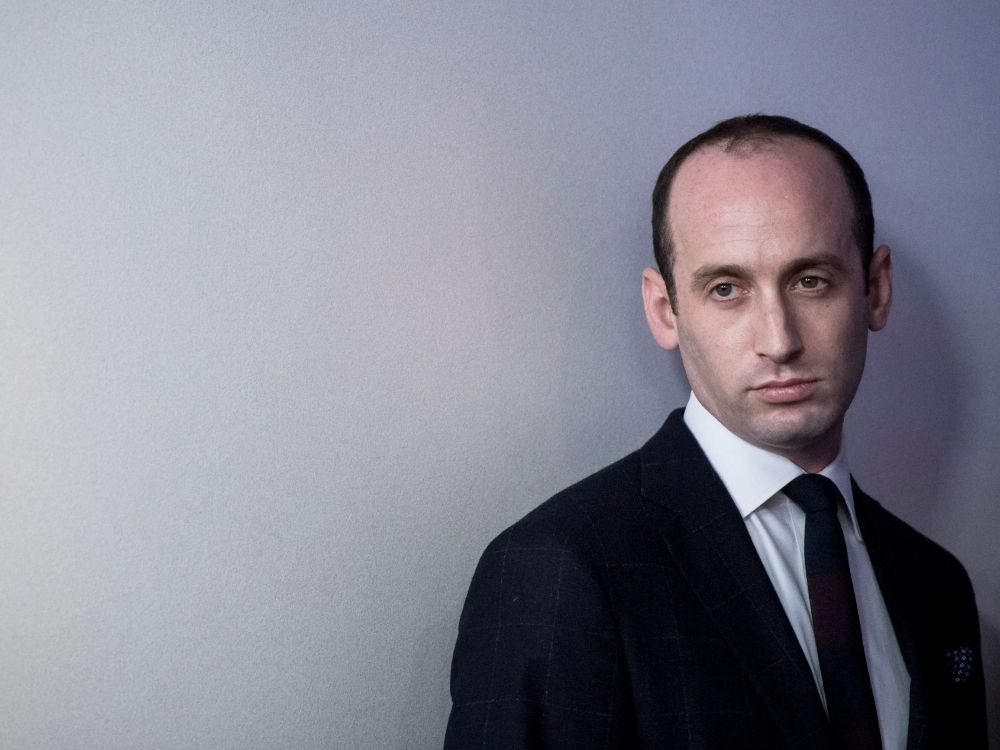 Stephen Miller in the New Yorker looking totally like Vladimir Putin if he was turned into a vampire at the age of 35