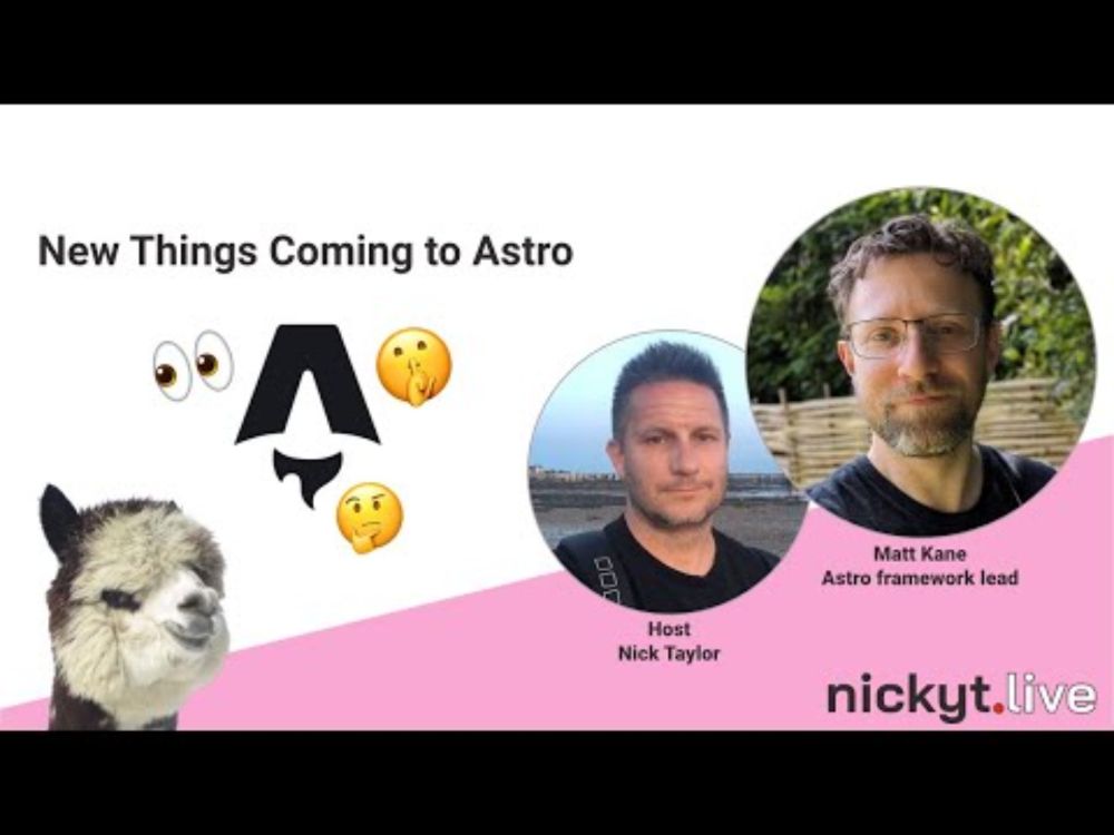 New Things Coming to Astro