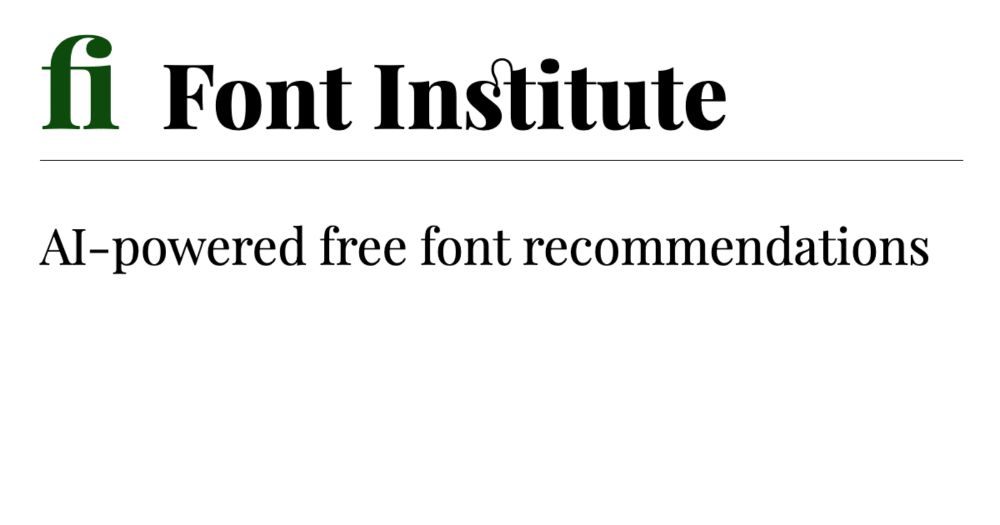 Font Institute