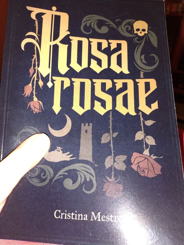 Portada de Rosa Rosae de Cristina Mestre.