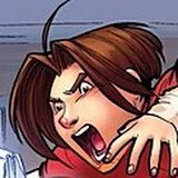 The logo for Alex Lennen's YouTube channel, which is Peter Parker from Ultimate Spider-Man, yelling at somebody off-screen