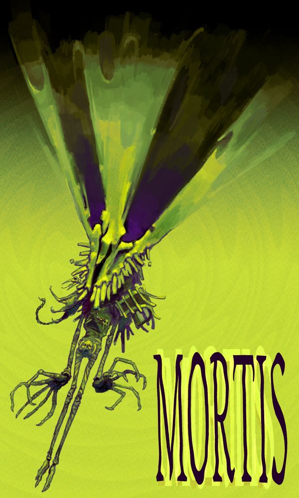 Judge Mortis from Judge Dredd
