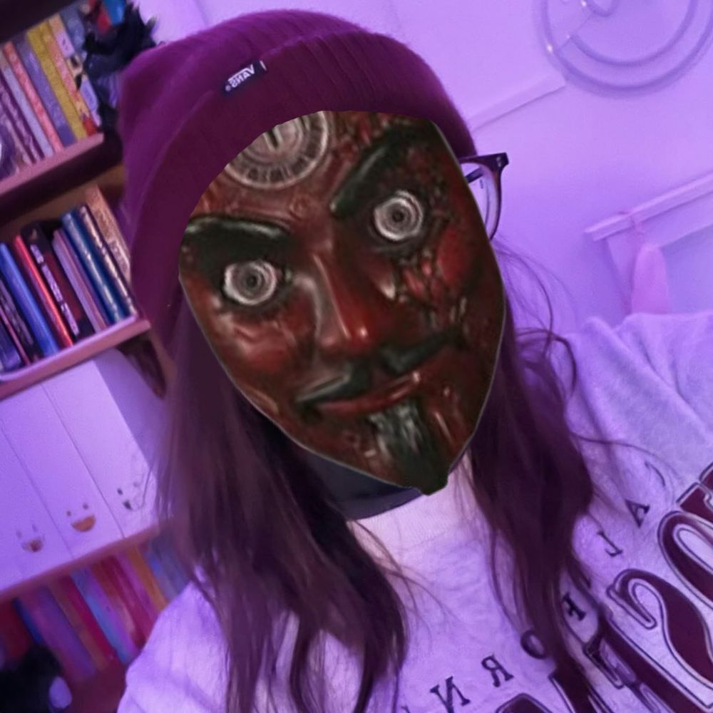 My profile pic of myself but with the mask of the BB Mastermind on