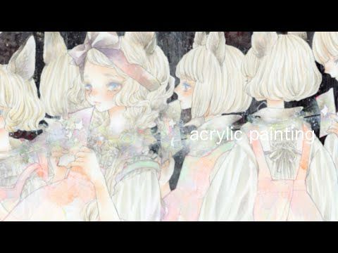 【アナログイラストメイキング】きつねの手紙