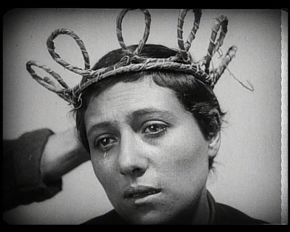 Renee Jeanne Falconetti as Joan of Arc in “The Passion of Joan of Arc” (1928)