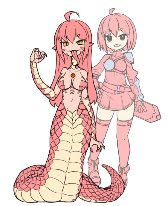 冒険者→ラミア
