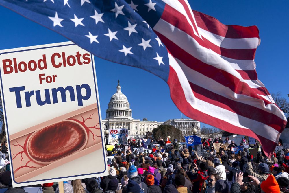 Did you know there is a band called the Blood Clots? 

Maybe they're Trump supporters? 