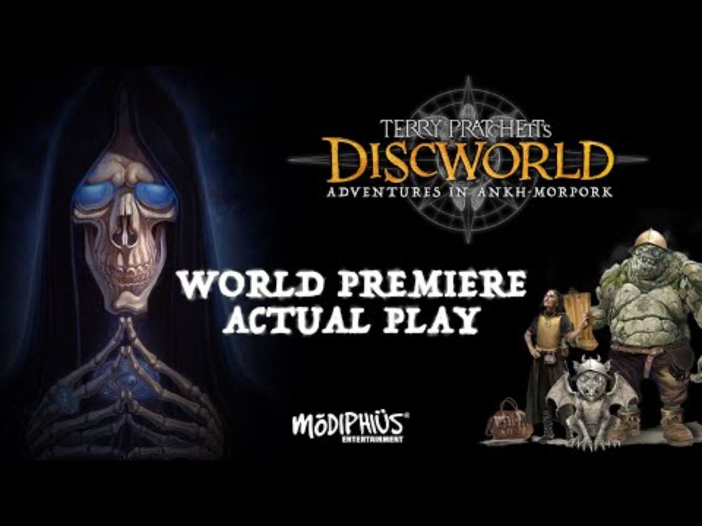 Discworld: Adventures in Ankh-Morpork TTRPG - WORLD PREMIERE ACTUAL PLAY