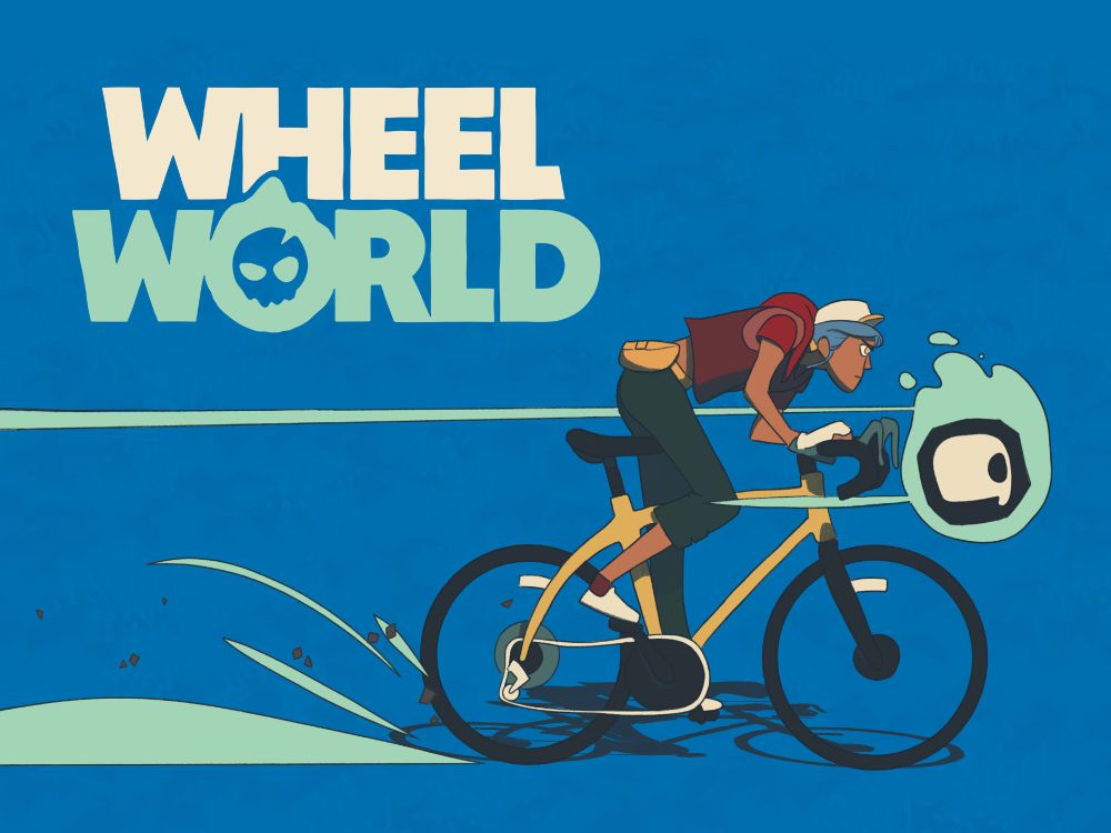 Key art for the game "Wheel World"