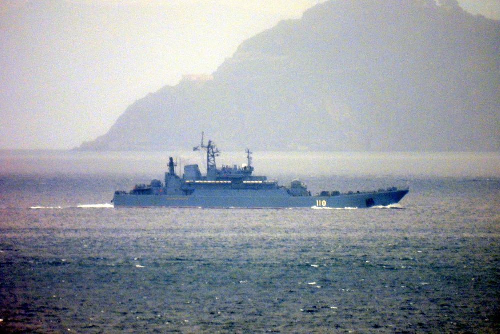 Unit passing STROG west courtesy of Mr. Peter Ferrary