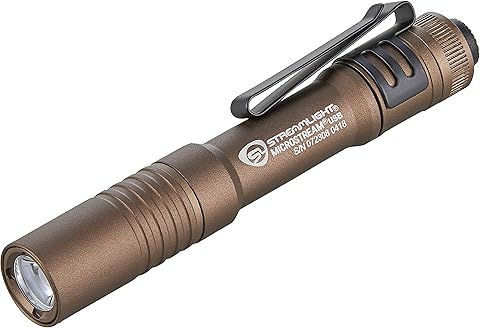 Product image: Streamlight 66608 MicroStream 250-Lumen EDC Ultra-Compact Flashlight with - Price: $33.28 (MSRP: $58.99 | You Save 43.58%)