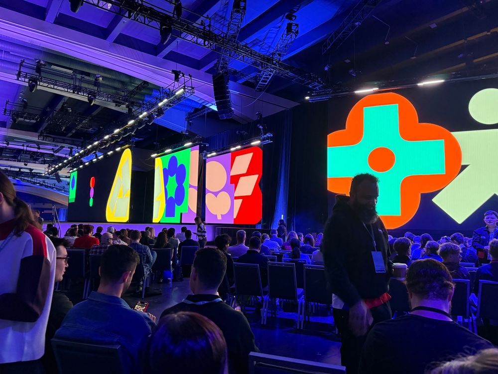 Main stage at the Moscone Center for Config 2025