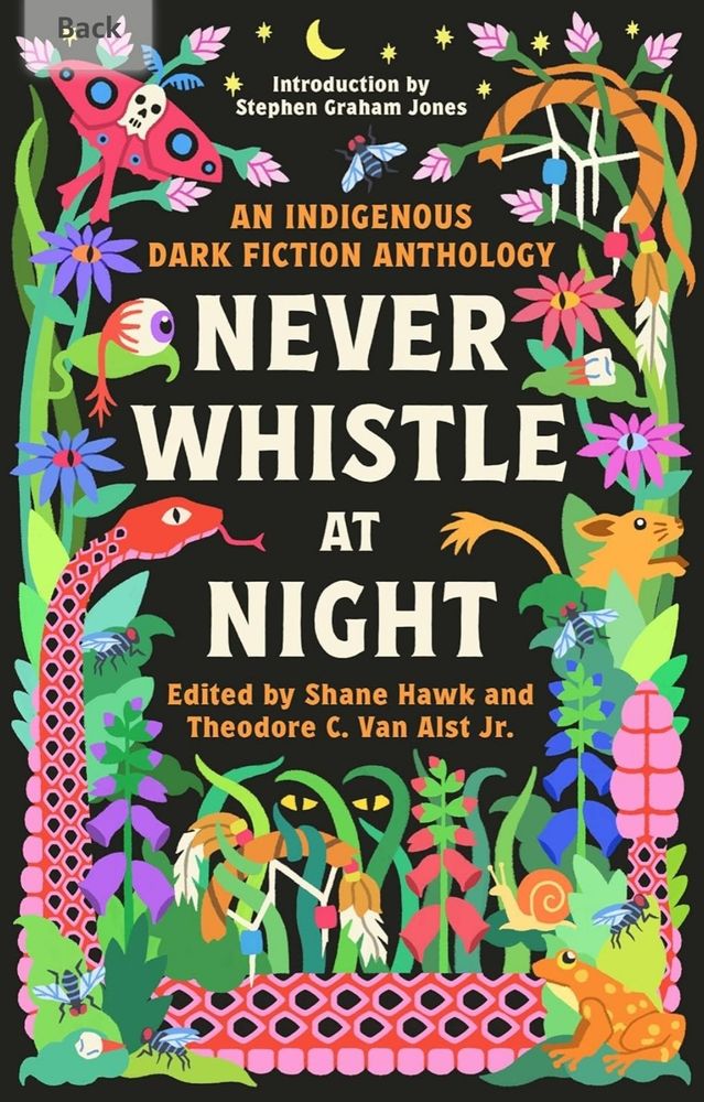 Cover of the book Never Whistle At Night An Indigenous Dark Fiction Anthology