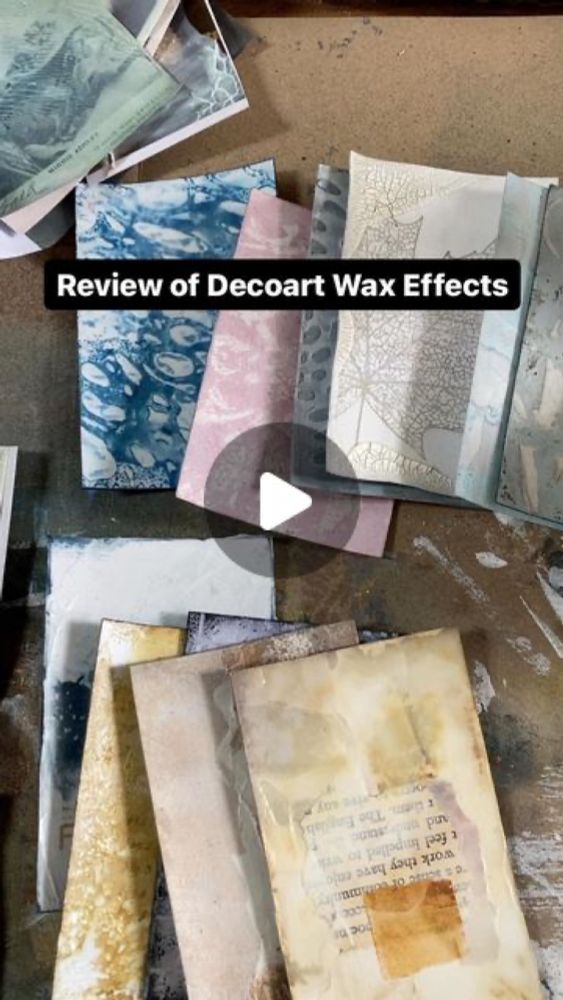 Kirsty Hall on Instagram: "I bought this product myself and wasn’t asked to promote this, I just really love it and think more folk should know about it. 

WHAT?
@decoart Wax Effects is a translucent ...