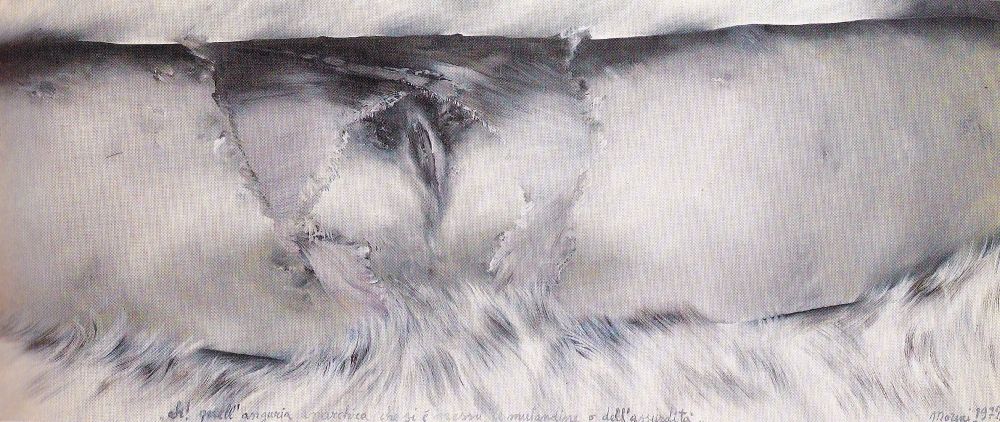 Ah! quell'anguria anarchica che si è messa le mutandine o dell'assurdità.

1972.