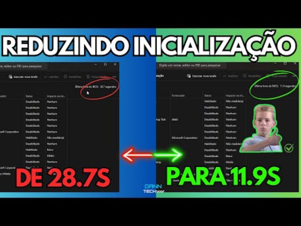 3 ajustes simples para tornar a inicialização do WINDOWS extremamente rápida