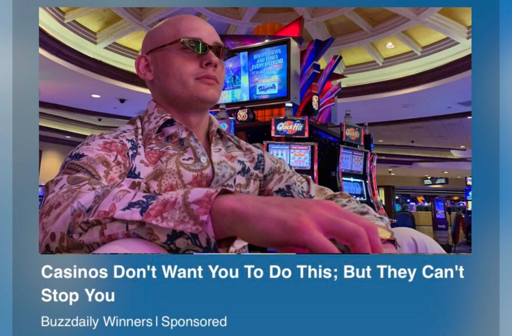 casinos dont want you to do this; but they can't stop you