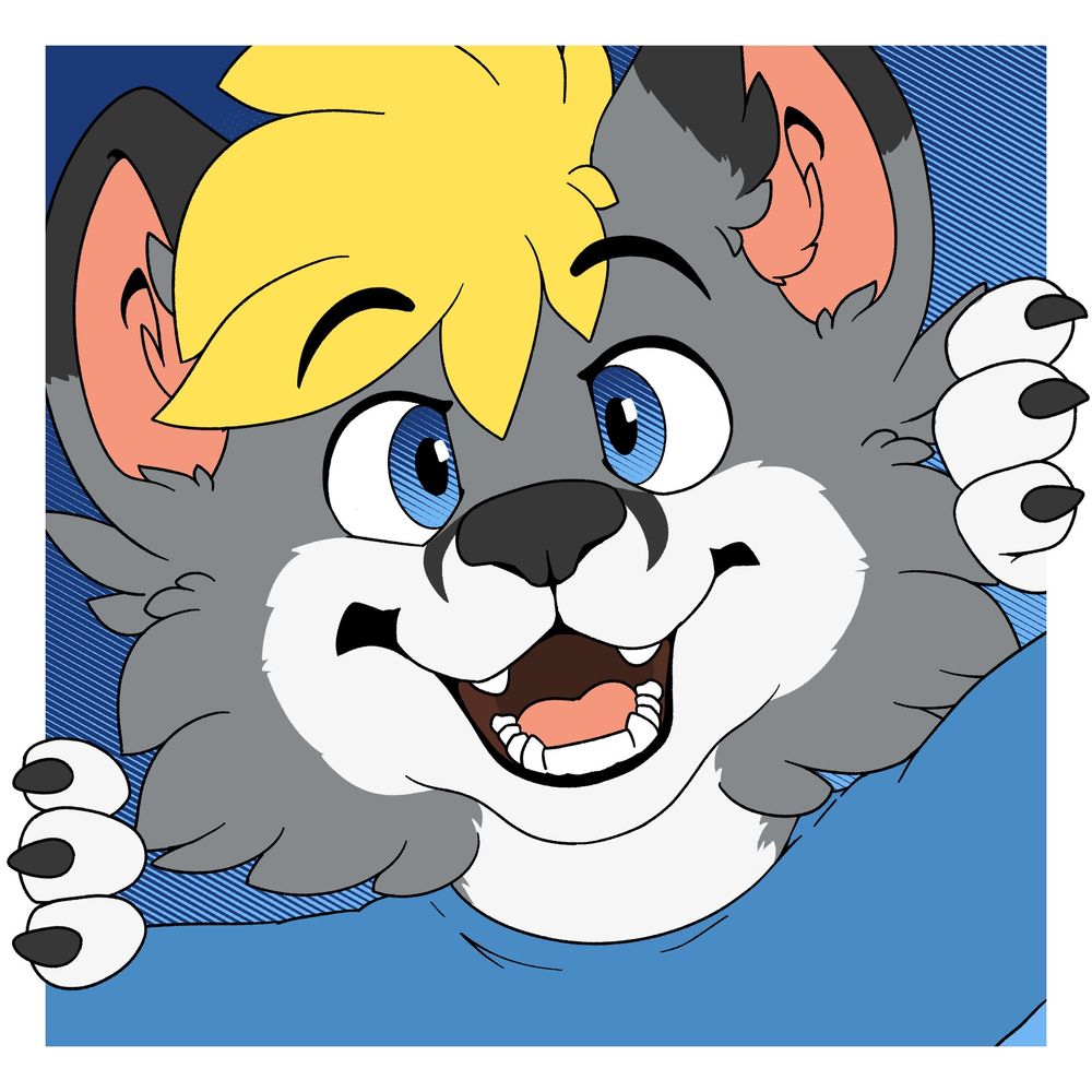 Color Frame piece featuring Kitsy in color