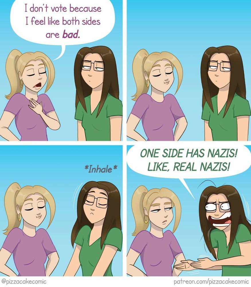 One Side Has Nazis! Real Nazis!