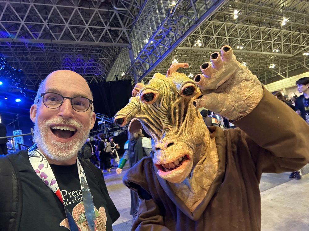 Mike and a SW alien!