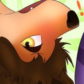 Rusti looking surprised and worried for some reason