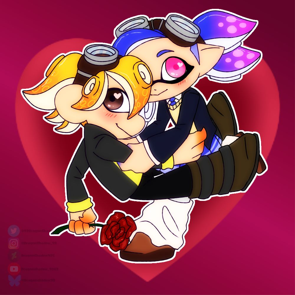 Example of flat color and effects