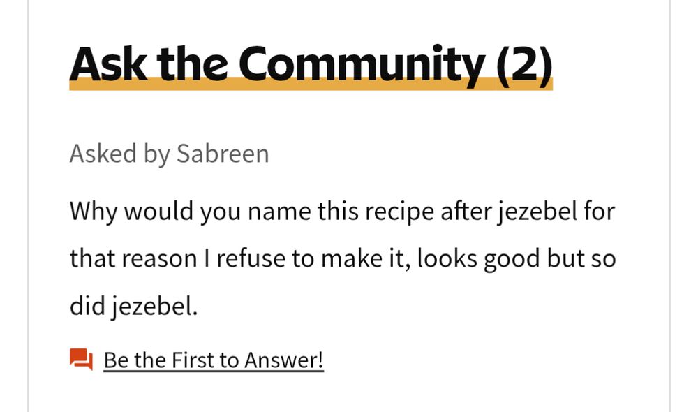 Looks good, but so did Jezebel...