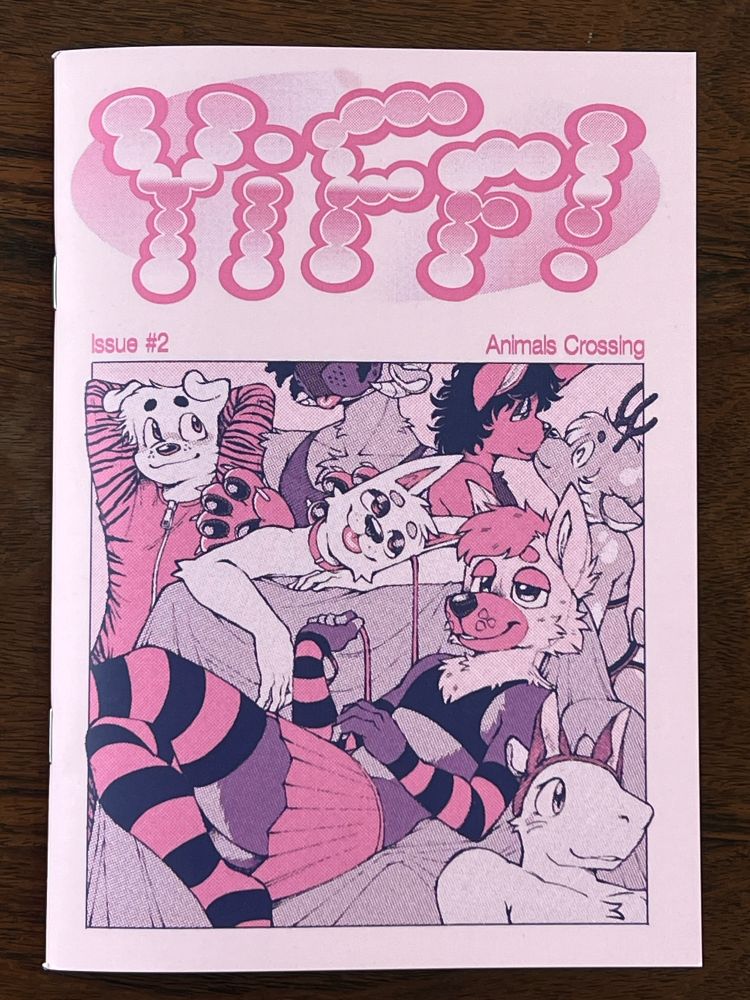 Cover of Yiff! Magazine issue 2