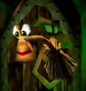 Gruntilda's broomstick