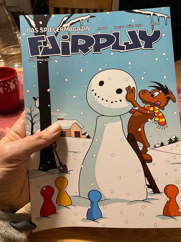 Fairplay 146: Harry baut einen Schneemann.