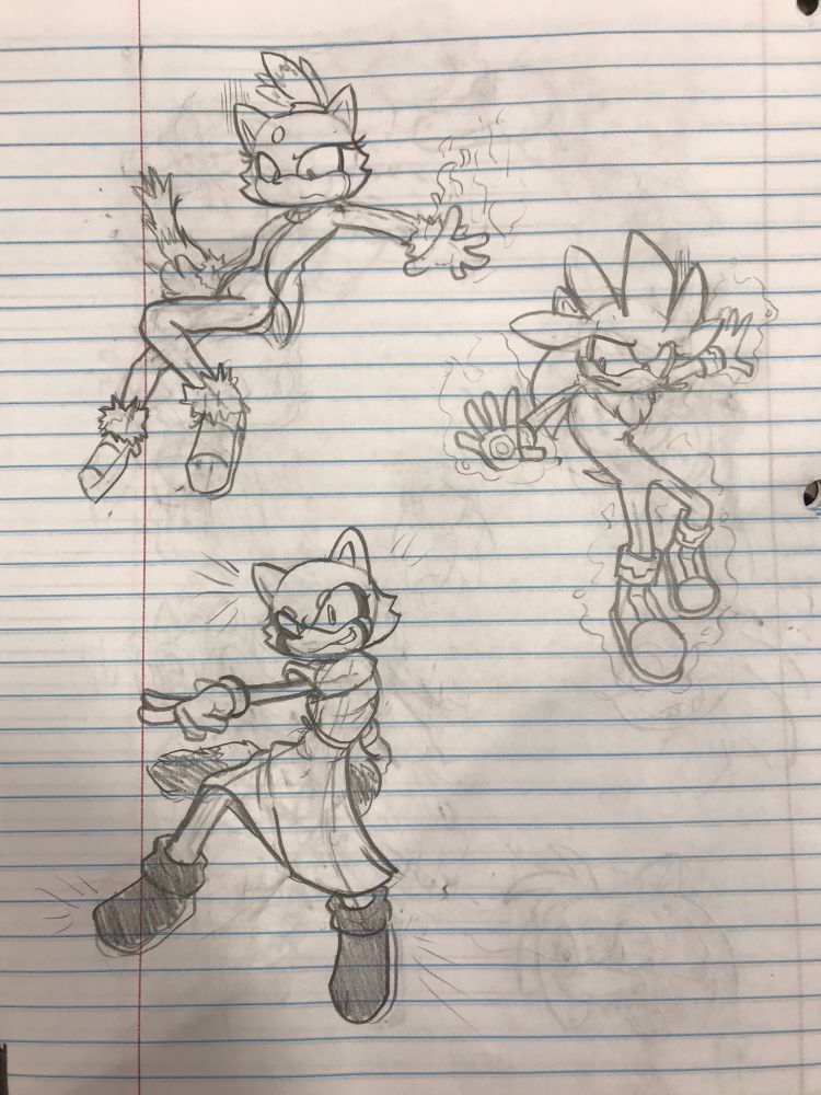 Ailu is supposed to be close friends with Blaze & Silver but some ideas clash with that, so I might not keep it.