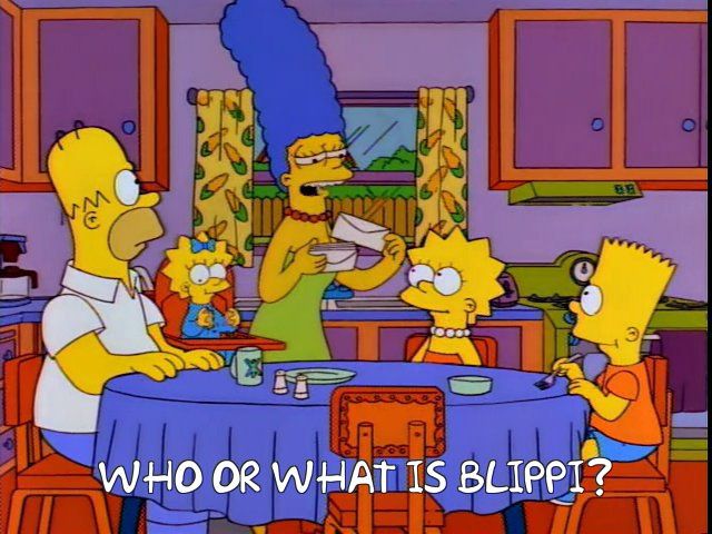 Marge Simpson: Who or what is Blippi?